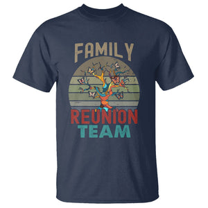 Family Reunion T Shirt Family Reunion Team TS02 Navy Printyourwear