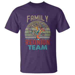 Family Reunion T Shirt Family Reunion Team TS02 Purple Printyourwear