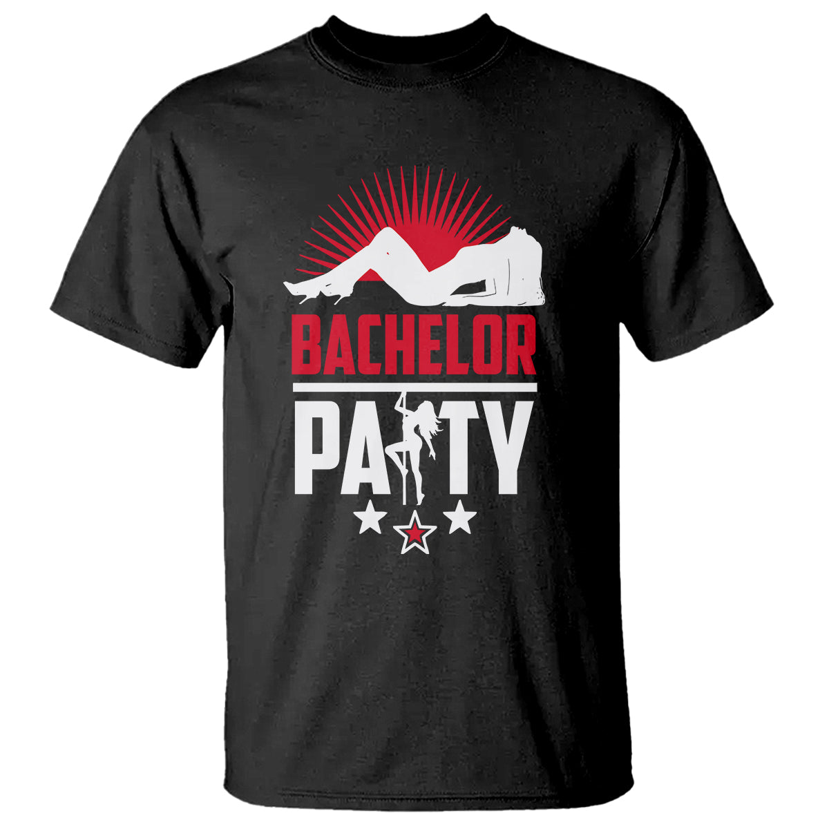 Bachelor Party T Shirt Bachelor Party TS02 Black Printyourwear