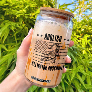 Abolish Alligator Prison Glass Can Stop Alcatraz Sace Everglades TS02 White Print Your Wear