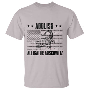 Abolish Alligator Prison T Shirt Stop Alcatraz Sace Everglades TS02 Ice Gray Print Your Wear