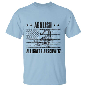 Abolish Alligator Prison T Shirt Stop Alcatraz Sace Everglades TS02 Light Blue Print Your Wear