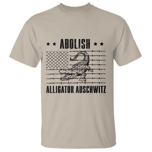 Abolish Alligator Prison T Shirt Stop Alcatraz Sace Everglades TS02 Sand Print Your Wear
