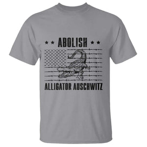 Abolish Alligator Prison T Shirt Stop Alcatraz Sace Everglades TS02 Sport Gray Print Your Wear