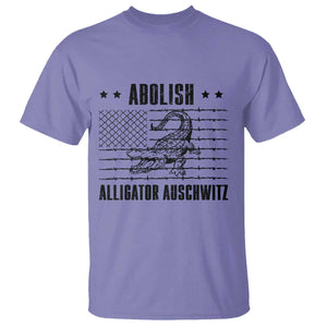 Abolish Alligator Prison T Shirt Stop Alcatraz Sace Everglades TS02 Violet Print Your Wear