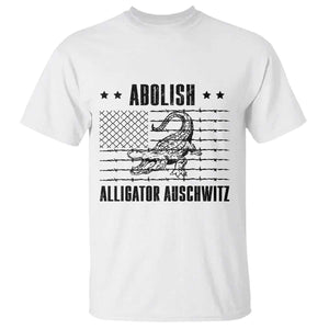 Abolish Alligator Prison T Shirt Stop Alcatraz Sace Everglades TS02 White Print Your Wear