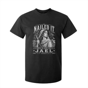 Nailed It Jael Judges 4 Old Testament T Shirt For Kid Funny Biblical Woodcut Christian Faith