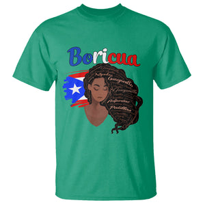 Puerto Rico T Shirt Hispanic Heirtage Month Latina Boricua Puerto Rican Flag TS02 Irish Green Printyourwear