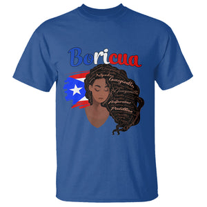 Puerto Rico T Shirt Hispanic Heirtage Month Latina Boricua Puerto Rican Flag TS02 Royal Blue Printyourwear