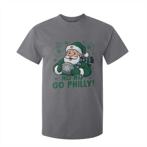 Funny Green Santa Ho Ho Go Philly T Shirt For Kid Retro Nostalgic Philadelphia Pride Christmas Gift TS02 Charcoal Print Your Wear