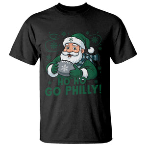 Funny Green Santa Ho Ho Go Philly T Shirt Retro Nostalgic Philadelphia Pride Christmas Gift TS02 Black Print Your Wear