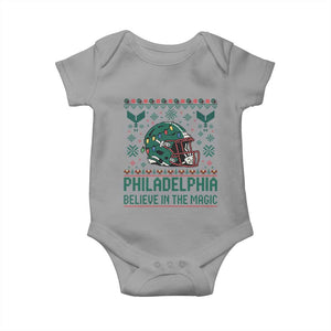 Philadelphia Believe in the Magic Baby Onesie Retro Philly PFE Sport Fans Christmas Gift TS02 Sport Gray Print Your Wear