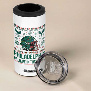 Philadelphia Believe in the Magic 4 in 1 Can Cooler Tumbler Retro Philly PFE Sport Fans Christmas Gift TS02 Print Your Wear