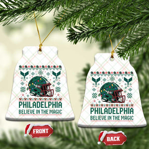 Philadelphia Believe in the Magic Ceramic Ornament Retro Philly PFE Sport Fans Christmas Gift TS02 Print Your Wear