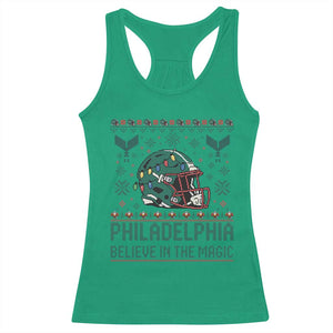 Philadelphia Believe in the Magic Racerback Tank Top Retro Philly PFE Sport Fans Christmas Gift TS02 Irish Green Print Your Wear