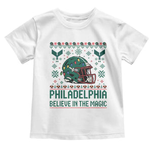 Philadelphia Believe in the Magic Toddler T Shirt Retro Philly PFE Sport Fans Christmas Gift TS02 White Print Your Wear