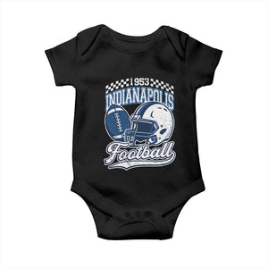 Vintage Indy Sport Fans IFC Retro 1953 Throwback Baby Onesie TS02 Black Print Your Wear