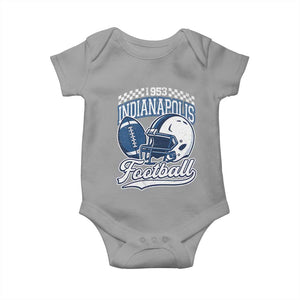 Vintage Indy Sport Fans IFC Retro 1953 Throwback Baby Onesie TS02 Sport Gray Print Your Wear
