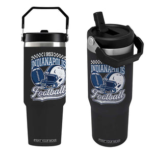 Vintage Indy Sport Fans IFC Retro 1953 Throwback Flip Straw Tumbler TS02 One Size: 30 oz Black Print Your Wear