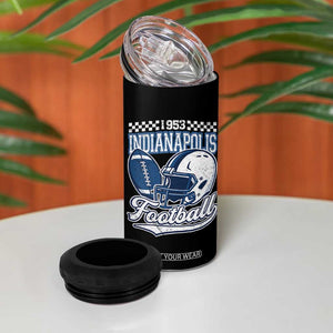 Vintage Indy Sport Fans IFC Retro 1953 Throwback 4 in 1 Can Cooler Tumbler TS02 Print Your Wear