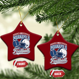Vintage Indy Sport Fans IFC Retro 1953 Throwback Ceramic Ornament TS02 Print Your Wear