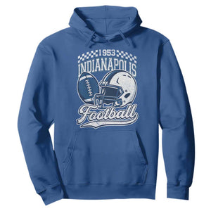 Vintage Indy Sport Fans IFC Retro 1953 Throwback Hoodie TS02 Royal Blue Print Your Wear