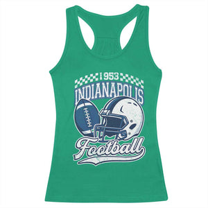 Vintage Indy Sport Fans IFC Retro 1953 Throwback Racerback Tank Top TS02 Irish Green Print Your Wear