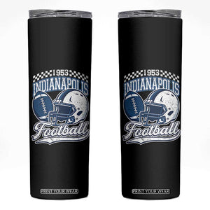 Vintage Indy Sport Fans IFC Retro 1953 Throwback Skinny Tumbler TS02 Black Print Your Wear
