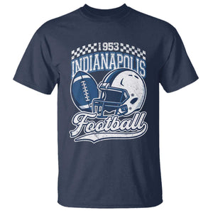 Vintage Indy Sport Fans IFC Retro 1953 Throwback T Shirt TS02 Navy Print Your Wear