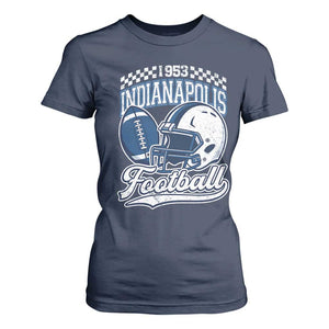 Vintage Indy Sport Fans IFC Retro 1953 Throwback T Shirt For Women TS02 Navy Print Your Wear