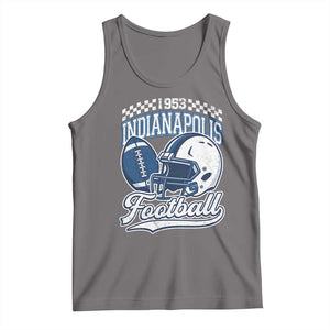 Vintage Indy Sport Fans IFC Retro 1953 Throwback Tank Top TS02 Deep Heather Print Your Wear