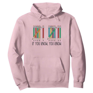 Funny 6 7 Pencil Humor Hoodie If You Know You Know Six Seven Joke TS02 Light Pink Print Your Wear