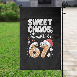 Sweet Chaos Thanks to 67 Garden Flag Funny Christmas Cookie Meme with Sprinkles TS02 Print Your Wear
