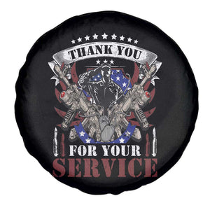 American Veteran Spare Tire Cover Thank You For Your Service Veterans Day Memorials Day Patriots TS02 Print Your Wear