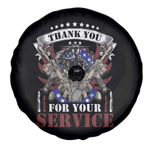 American Veteran Spare Tire Cover Thank You For Your Service Veterans Day Memorials Day Patriots TS02 Print Your Wear