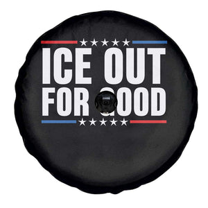 Ice Out For Good Patriotic Protest Spare Tire Cover Justice Political Resistance TS02 Print Your Wear