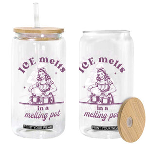 Ice Melts In A Melting Pot Glass Can Funny Cooking Woman Retro Feminist Political Statement TS02 Print Your Wear