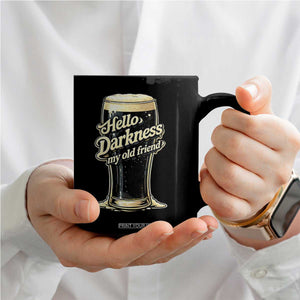 Hello Darkness My Old Friend Funny Stout Beer Coffee Mug Vintage Craft Brew Lovers TS02 Print Your Wear