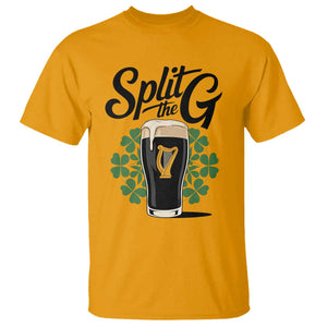 Split the G Funny Irish Drinking T Shirt St. Patrick’s Day Stout Beer Lovers Pub Crawls