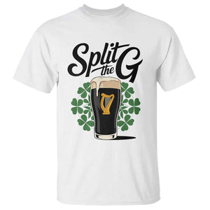 Split the G Funny Irish Drinking T Shirt St. Patrick’s Day Stout Beer Lovers Pub Crawls