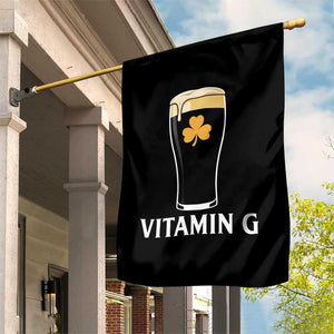 Vitamin G Funny Irish Stout Beer Garden Flag St. Patrick’s Day Drinking Humor TS02 Print Your Wear