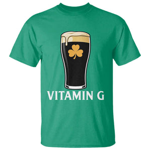 Vitamin G Funny Irish Stout Beer T Shirt St. Patrick’s Day Drinking Humor TS02 Irish Green Print Your Wear