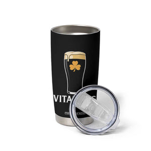 Vitamin G Funny Irish Stout Beer Tumbler Cup St. Patrick’s Day Drinking Humor TS02 Print Your Wear