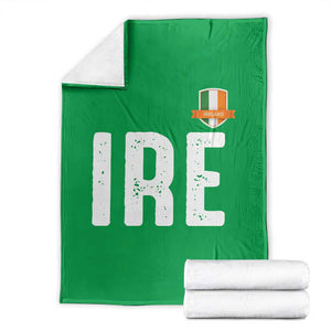 IRE Ireland Matching Group Throw Blanket Irish Pride St Patricks Day Family or Friends TS02 Irish Green Print Your Wear