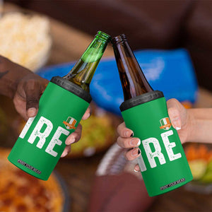 IRE Ireland Matching Group 4 in 1 Can Cooler Tumbler Irish Pride St Patricks Day Family or Friends TS02 Print Your Wear