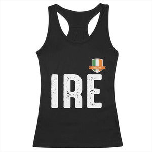 IRE Ireland Matching Group Racerback Tank Top Irish Pride St Patricks Day Family or Friends TS02 Black Print Your Wear