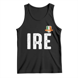 IRE Ireland Matching Group Tank Top Irish Pride St Patricks Day Family or Friends TS02 Black Print Your Wear