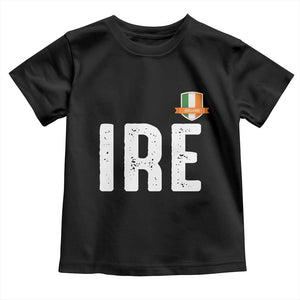 IRE Ireland Matching Group Toddler T Shirt Irish Pride St Patricks Day Family or Friends TS02 Black Print Your Wear