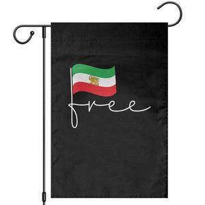 Free Iran Persian Flag Garden Flag Iranian Freedom Supporters Revolution TS02 Black Print Your Wear