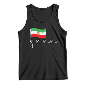 Free Iran Persian Flag Tank Top Iranian Freedom Supporters Revolution TS02 Black Print Your Wear